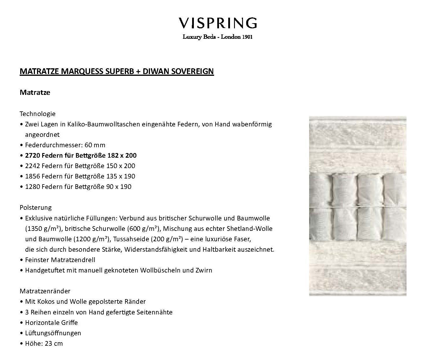 1459 VI SPRING Matratze